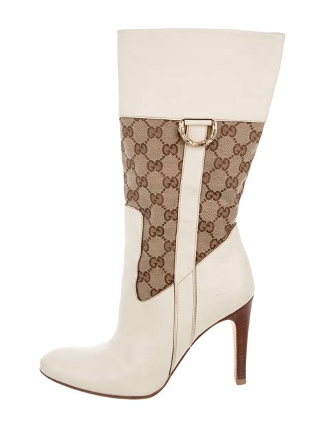 gucci zipper boots|gucci high heel boots.